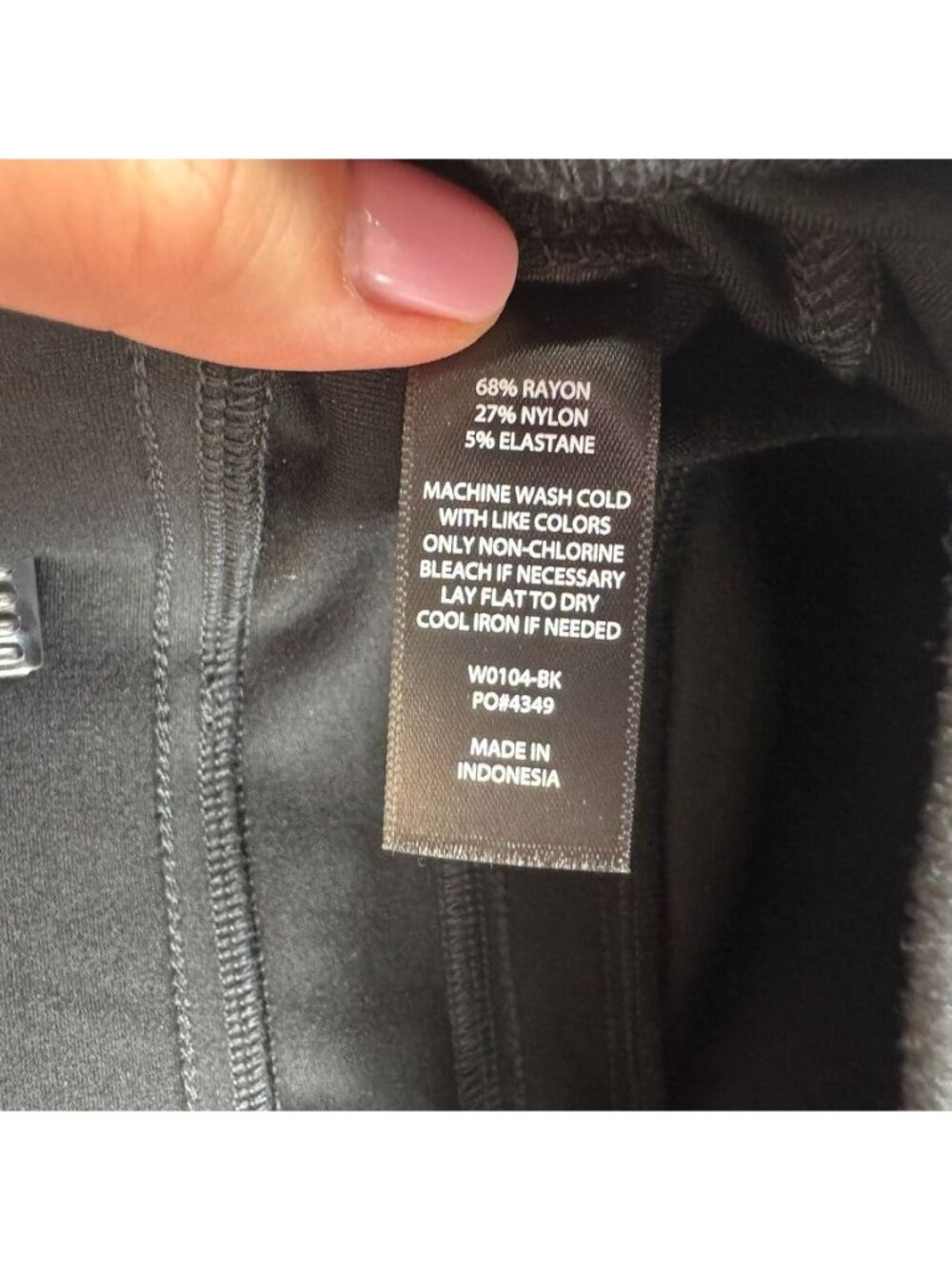 Betabrand Bootcut Classic Dress Pant Yoga Pant Large Black Ponte Knit Capsule - Picture 6 of 11